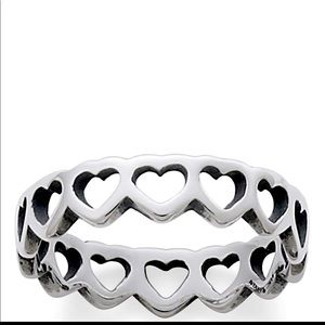 James Avery Tiny Hearts Band Ring
